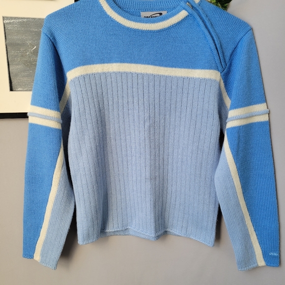 Obermeyer Jennifer Wool Blend Pullover Crew Neck Sweater M - Picture 8 of 12
